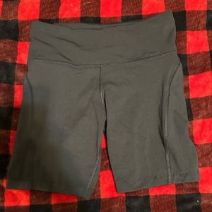 Nike biker shorts with zipper pocket